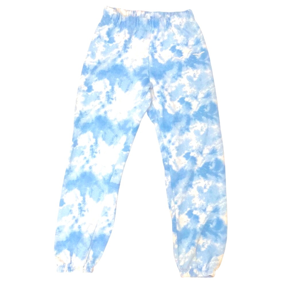 LAZYPANTS | Blue Tie Dye Joggers